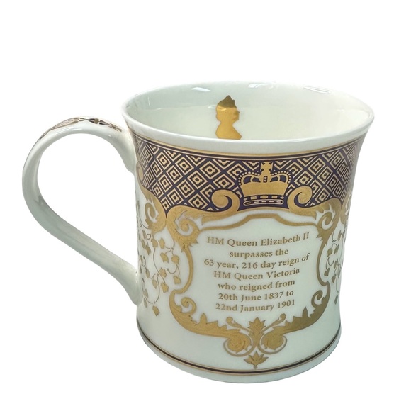 Dunoon HM Queen Elizabeth II Longest Reigning Monarch Commemorative Mug Cup - Picture 3 of 3
